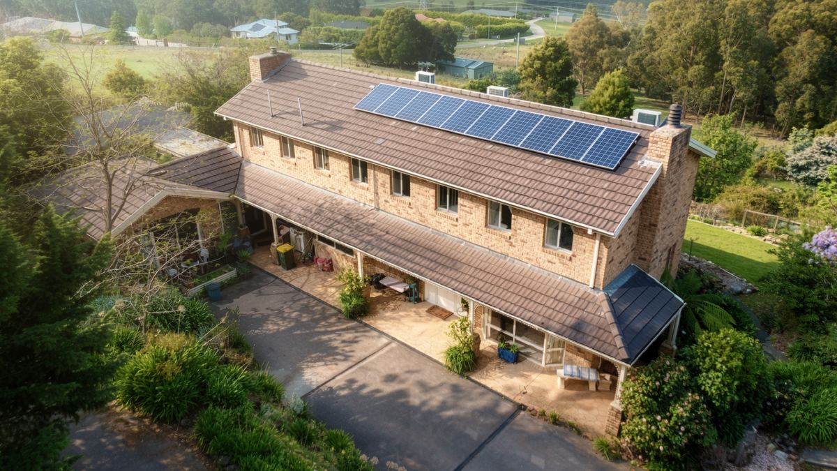 The house from the air